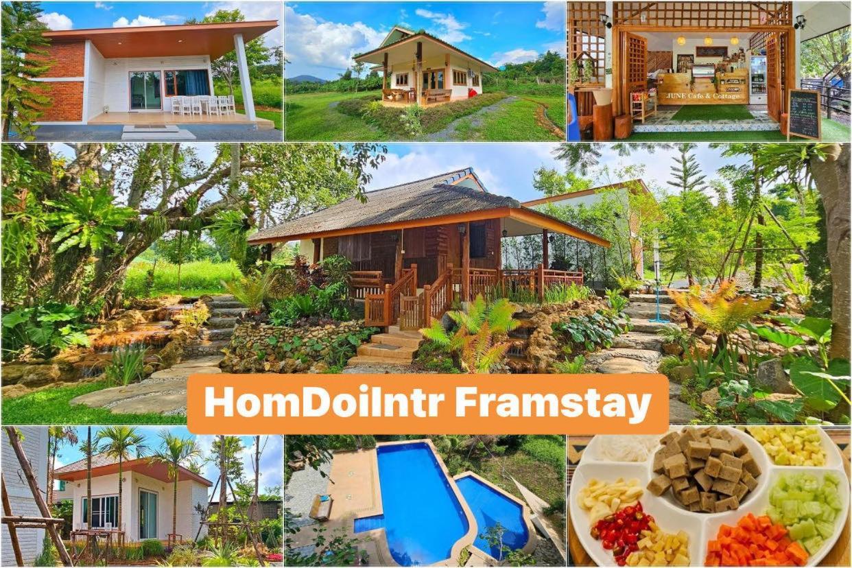 Homdoiintr Farmstay ฮ่อมดอยอินทร์ ฟาร์มสเตย์ Banhuajkeo Kültér fotó