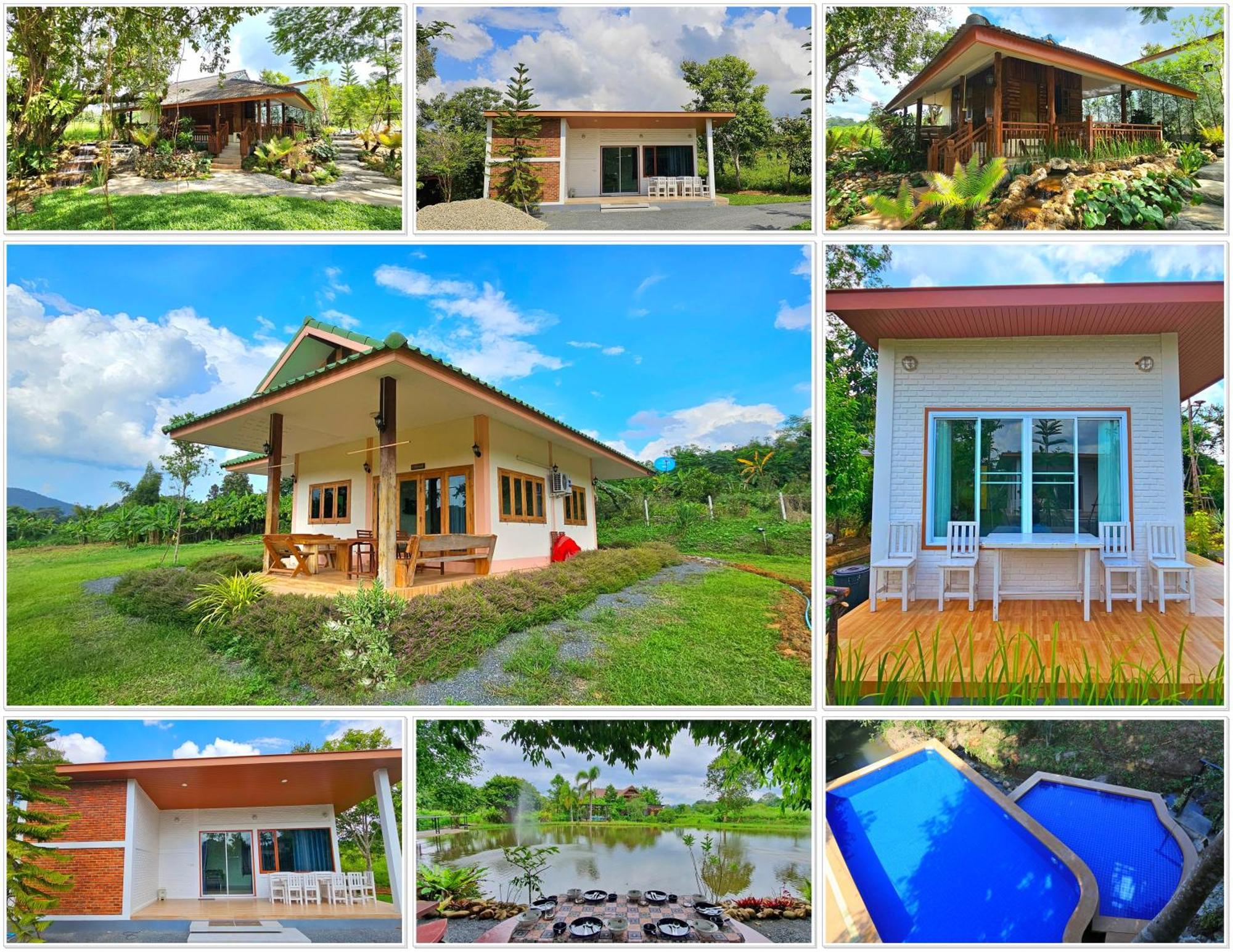 Homdoiintr Farmstay ฮ่อมดอยอินทร์ ฟาร์มสเตย์ Banhuajkeo Kültér fotó