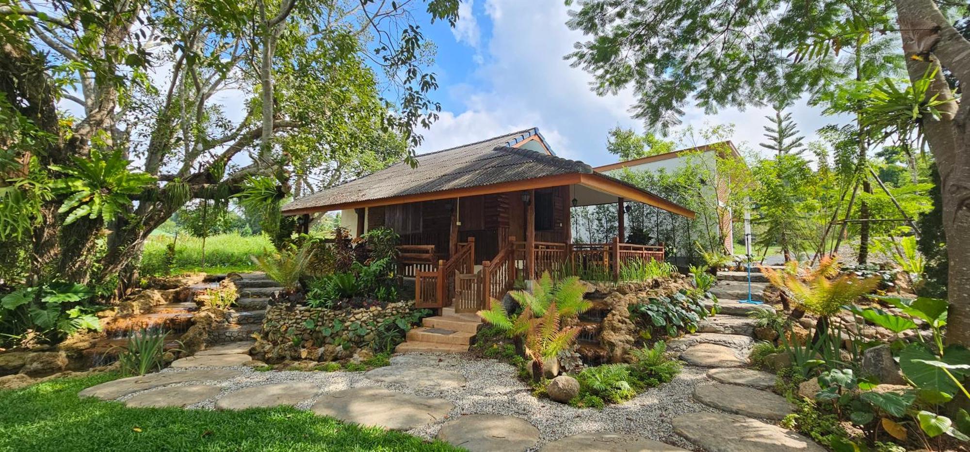 Homdoiintr Farmstay ฮ่อมดอยอินทร์ ฟาร์มสเตย์ Banhuajkeo Kültér fotó
