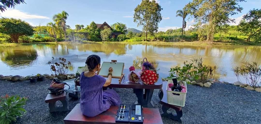Homdoiintr Farmstay ฮ่อมดอยอินทร์ ฟาร์มสเตย์ Banhuajkeo Kültér fotó